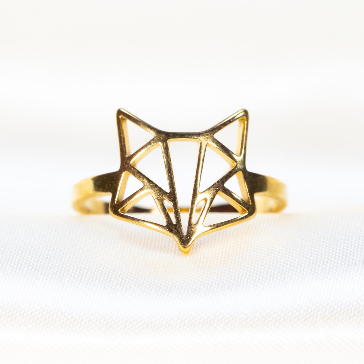 Anillo Axys, Origami  zorro patrón geométrico