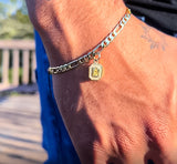 Pulsera Nevis, Inicial para pareja Atemporal