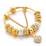 Pulsera Arcano, Encanto con Glamour 18k y Circonita.