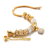 Pulsera Arcano, Encanto con Glamour 18k y Circonita.